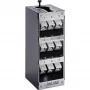InLine 76203P Keystone patchpaneel, 9 poorten Cat.6A, wand-/DIN-railmontage