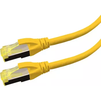 LOGON APR6100Y patchkabel, Cat6, S/FTP (S-STP), 10 m, geel