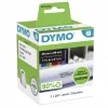 DYMO Authentic LabelWriter Grootadresetiketten | 36 mm x 89 mm | Zelfklevend | 2 rollen à 260 (520 Easy-Peel-labels) | voor LabelWriter Labelprinter | Gemaakt in Europa
