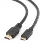 Gembird CC-HDMI4C-6 HDMI naar Mini HDMI (Type C) kabel met Ethernet, 1,8 m, zwart