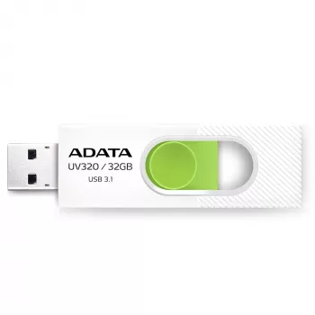 ADATA UV320 USB-stick 32 GB USB Type-A 3.2 Gen 1 (3.1 Gen 1) groen, wit