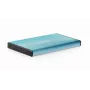 HDD-behuizing Gembird EE2-U3S-3-B — 2,5-inch single-bay, SATA, mini‑USB A, tot 7 TB, blauw