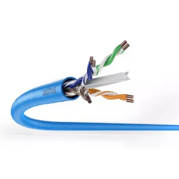Digitus DK-1614-VH-1 Cat.6 U/UTP installatiekabel, 100 m, paars