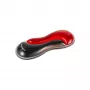 Kensington K62440WW Slim Duo Gel polssteun voor muis/trackball, 192 x 72 x 22 mm, rood