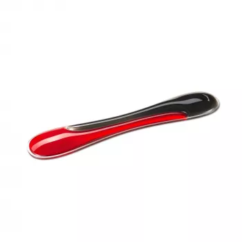 Kensington K62442WW Slim Duo Gel polssteun voor toetsenbord, 490 x 95 x 18 mm, rood