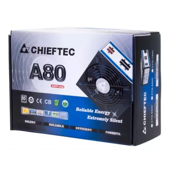 Chieftec CTG-550C voeding 550 W 20+4-pins ATX ATX zwart