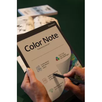 PocketBook Color Note PB1041-1-WW-B e-reader, 10,3 inch E Ink Kaleido 3, 1404x1872, 32 GB, microSD, USB-C, Stormy Sea