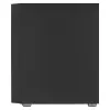 AeroCool Graphite v3 (Graphite-G-BK-v3) ACCM-PB24133.11 Midi Tower-behuizing, ATX/MicroATX/Mini-ITX, zijpaneel van gehard glas, zonder voeding, zwart