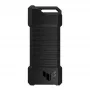 SSD-behuizing ASUS ESD-T1A/BLK/G/AS — M.2 (SATA/PCIe) single-bay, USB-C 3.2 Gen2, 10 Gbit/s, zwart, slotvergrendeling