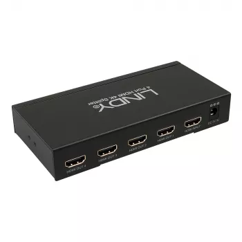 HDMI-splitter Lindy 4-poorts HDMI 10.2G splitter