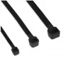 InLine 59963M kabelbinders 160 mm x 4,8 mm, nylon PA 6.6, treksterkte 22 kg (215,7 N), zwart, 100 stuks