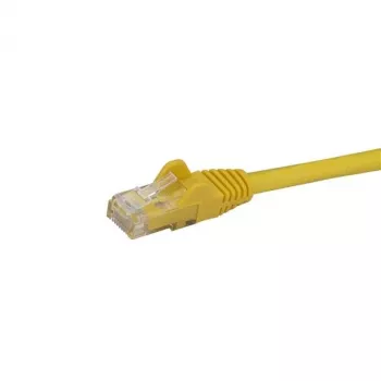 StarTech.com 2m CAT6 ethernetkabel – geel, CAT 6 Gigabit Ethernet-kabel – 250 MHz, 100 W PoE, RJ45, UTP netwerk-/patchkabel, met vergrendelnokbescherming en trekontlasting, individueel getest