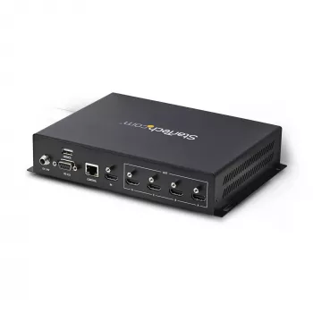 StarTech.com 2x2 HDMI videowall-controller – 4K 60Hz HDMI 2.0 video-ingang naar 4x 1080p uitgang – videowall-processor voor multi-display – videowall-splitter – RS232/Ethernet-besturing