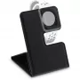 InLine opvouwbare passieve houder voor Apple Watch, zwart, voor bureau/plank