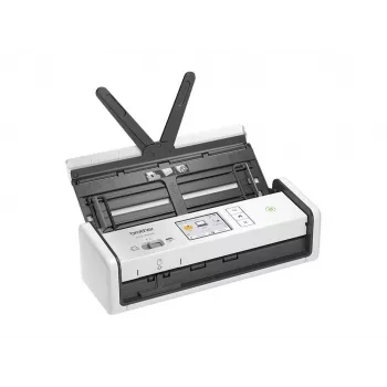 Draagbare draadloze kleurendocumentscanner Brother ADS-1800W — compacte duplex-ADF voor kleine kantoren/mobiel gebruik