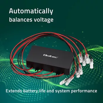 Spanningsvereffenaar voor 48V 4x12V batterijen 4x12V