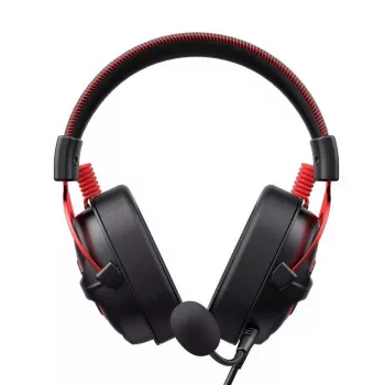 Headset Havit H2002E Pro bedraad gaming zwart rood