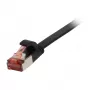 Synergy 21 patchkabel RJ45, CAT6 250 MHz, 5 m zwart, FTP (U/FTP), TPE (Superflex), plat, Synergy 21, – digitaal/data – netwerk