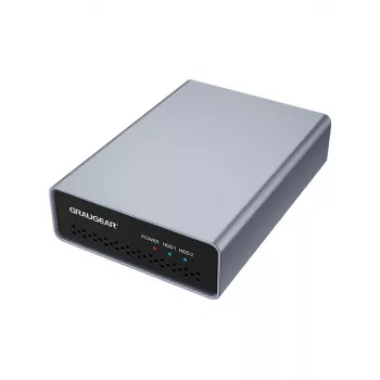 HDD/SSD-behuizing GRAUGEAR G-25RD2-AC-10G zilver 2,5 inch 10 Gbit/s