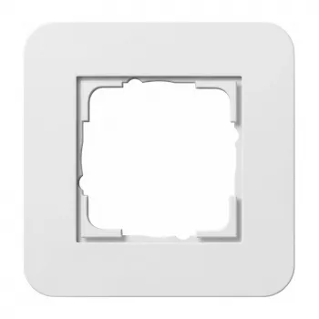 EasyLan afdekraam, 1-voudig, wit vergelijkbaar met RAL 9010, 1 stuk (ADZ00102)