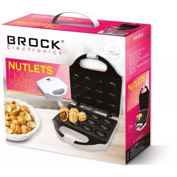 Cookiemaker Brock Electronics HZ 3012 12 koekjes 750 W wit