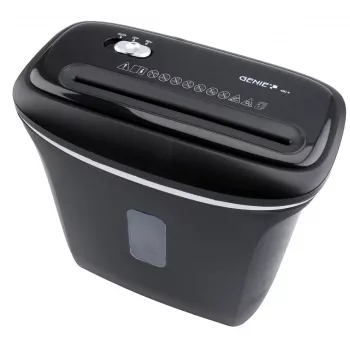 GENIE papierversnipperaar 480 X deelsnede zwart