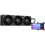 Antec Vortex View 360 AIO CPU-waterkoeler met LCD-display, 120 mm, zwart