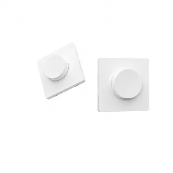 Yeelight YLKG07YL Dimmer Smart-dimmer, monteerbaar, Wit