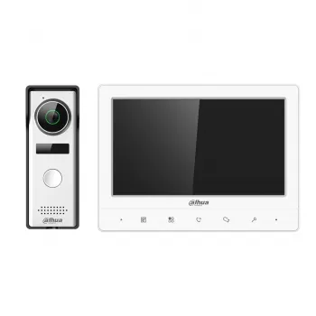 Dahua analoog video-deurintercomset voor eengezinswoning VTO1000J deurstation, 1,3 MPx CMOS-camera KTA02