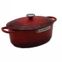 Le Creuset Signature braadpan ovaal 31cm cherry red (21178310602430)