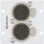 Stopcontactmodule 2 x XLR Kindermann 7444000579