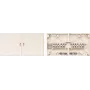 Merten 521044 toestelaansluitdoos inbouw/opbouw, wit