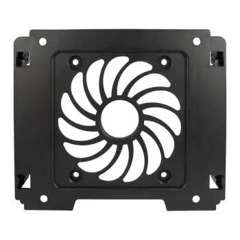 Inter-Tech montageframe 1x5,25 voor 1x2,5 / 1x3,5 / 12cm ventilator
