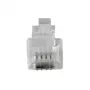 ACT RJ10 (4P/4C) modulaire stekker voor platte kabel