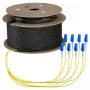 EFB trunkkabel U-DQ(ZN)BH OS2 8E (1x8) LC-LC 130m Dca LSZH G657A1