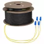 EFB trunkkabel U-DQ(ZN)BH OS2 4E (1x4) LC-LC 180m Dca LSZH G657A1