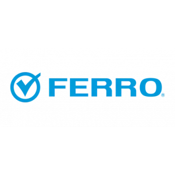 FERRO SWIVEL TURNING TUSK 8811-5/I PZKK zwenkwiel, 50 mm, polypropyleen, zwart, 50 kg draagvermogen