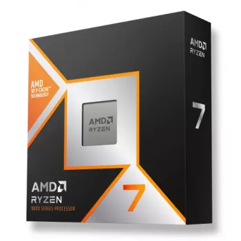 Processor AMD Ryzen 7 9800X3D 4,7 GHz 8 cores 104 MB L2 & L3 socket AM5