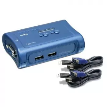 TRENDnet TK-207K 2-poorts USB KVM-switchkit, desktop
