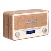 Denver DAB-18LW DAB+/FM retroradio, Bluetooth, lichte houtlook