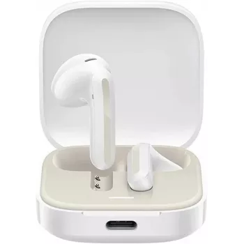Xiaomi Redmi Buds 6 Active BHR8391GL True Wireless in-ear oordopjes, Bluetooth 5.4, IPX4, bereik tot 10 m, wit