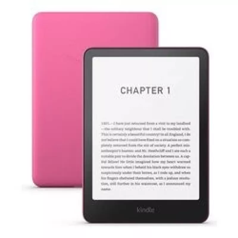 Amazon Kindle Paperwhite (12e generatie) e-reader 16 GB, 7", met advertenties, framboos, B0CFPR32B1