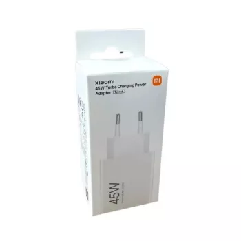 Xiaomi BHR07SLEU 45 W Turbo Charging voedingsadapter, USB-A, HyperCharge, EU-stekker, wit