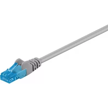 Wentronic Goobay - patchkabel - RJ-45 (M) naar RJ-45 (M) - 5 m - UTP - CAT 6a - halogeenvrij, trekontlasting, soepele aders - grijs (55423)