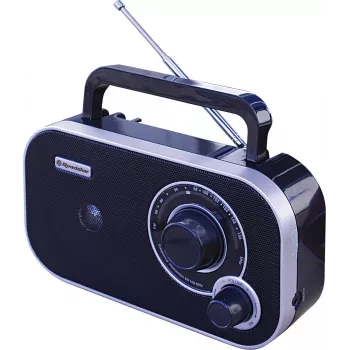 Roadstar TRA-2235 BK draagbare analoge radio, FM, zwart
