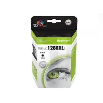 TB inktpatroon compatibel S Brother LC 1280XLBK 100%N