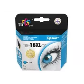 Inktpatroon TB compatibel met Epson T1812 C 100% nieuw