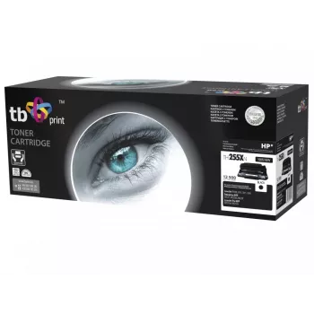 Toner TB compatibel met HP CE255X 100% nieuw, zwart
