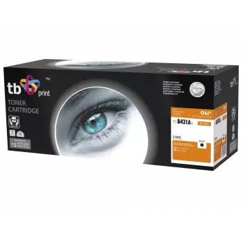 Toner voor OKI B411/B431 TO-B431AN BK 100% nieuw