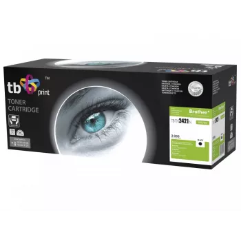 Toner voor Brother TN2421 TB-TN2421N BK 100% nieuw